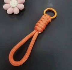 Handmade Paracord Keychain Wrist Lanyard Braided Survival Strap Key Ring