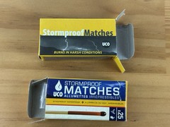 Lot Of 4 Boxes Stormproof Matches 100 Total Windproof Waterproof Matches UCO