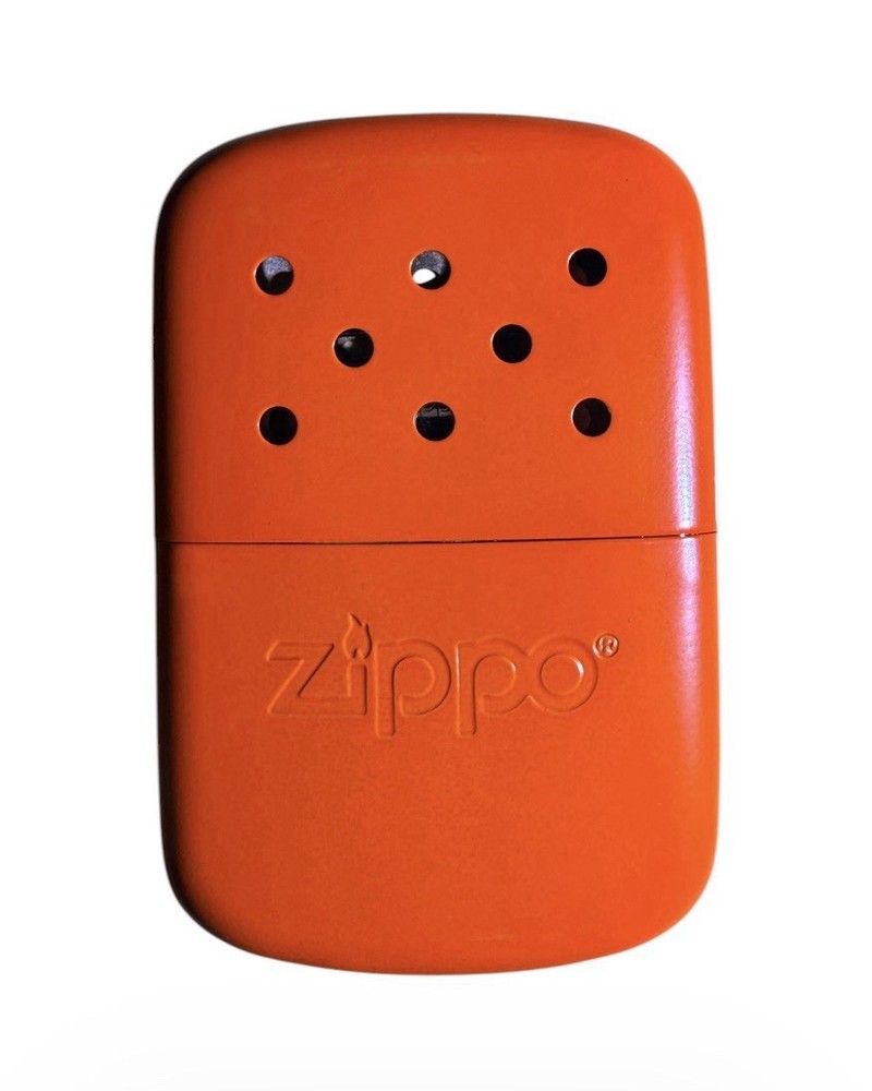Zippo Hand Warmer 12 Hour Refillable Orange 40334 Outdoor Camping Hunting New