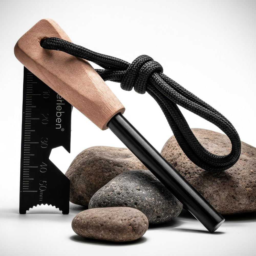 Überleben | Zünden Original Ferro Rod Fire Starter Survival Tool – up to 15,000