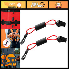 Safety Whistle with Lanyard – Floatable Marine Signal for Camping, Hiking, Fishi