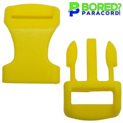 1/2″ Yellow Paracord Buckles – ½» Buckle Comfortable Perfect for Crafting