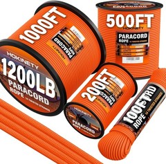 1200 Paracord Rope – 4.4mm 14 Strand Nylon Parachute Spool para Cord Lanyard …