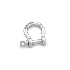 1/4″ Small Bow Shackles – 6 Pcs Stainless Steel D Ring Shackle, 480 Lbs Cap