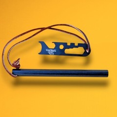 Hexagonal Rod Ferro Fire Starter Ferrocerium 15cm Long 99.9% Pure Premium