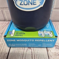 Thermacell Mosquito REPELLENT Patio Shield 15 ft ZONE NO SPRAY Refillable Blue