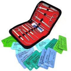 Lot of 50 Scalpel Blades #10A + #3 Metal Round Suitable Handle for Dermaplaning
