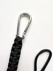 Paracord Water Bottle Holder Clip | Hands-Free Bottle Carrier for Backpacks