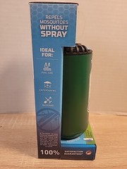 Thermacell Mosquito Repellent 15FT Zone Scent Free w/12-Hour Refill Patio Shield