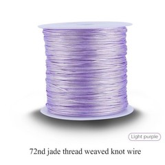 100M x 0.8mm Nylon Chinese Knot Cord Rattail Macrame Thread String