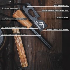 Stealth Fire Strikers™ | Forest Fundamentals™ | Ultimate Ferro Rod Strikers