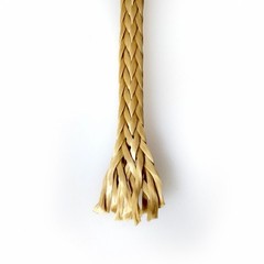 ASR Outdoor Braided Technora 950lb Survival Cord Rope – Natural (Many Lengths)