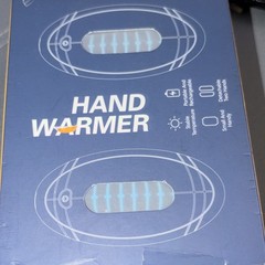 AOY-762 Electric Hand Warmers 2 Pack Blue Rechargeable Type-C 6-12h Outdoors