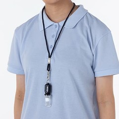 MIKASA Whistle, Plastic Hexagonal Whistle WH-5 BK