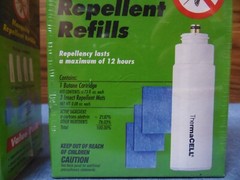 Lot of 5 Cartridges 15 Mats THERMACELL MOSQUITO REPELLENT 12 HOUR REFILL KIT