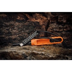 Exotac polySTRIKER XL Ultra-Light Ferrocerium Rod Firestarter – Blaze Orange