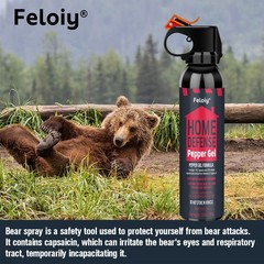 Take Down Pepper Spray OC S.S Fogger 11oz w/ Holster Self Defense