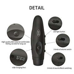 ZHT Electronic Whistles for Referees with USB 5.63 x 2.32 x 1.54 inche, Black