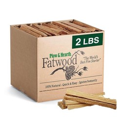 2 LBS Fatwood Fire Starter Sticks Organic Kindling, Easy Ignition Fat Wood, A…