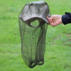 3-20Pcs Mosquito Net Hat Mesh Insect Protection Face Mask Hiking Fishing Camping