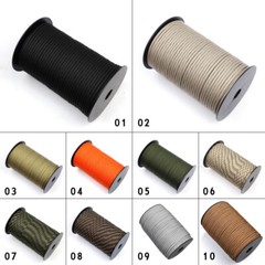 100M 9-core Paracord Rope Parachute Cord Camping Umbrella Tent Lanyard Strap