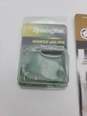 Fox 40 Classic Official Whistle with Fingergrip/Remington Whistle with Pea