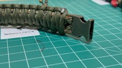 Sparrow’s Tactical Cobra Weave Style Paracord Bracelet / Bronze Buckle Bracelet