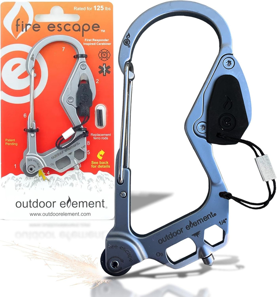 Fire Escape, Emergency Escape Tool, Seatbelt Cutter, Window Breaker, Multi Tool,