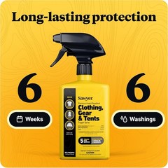 Sawyer Products Premium Insect Repellent for Clothing, 24 oz 2 Pk Gear & Tents,