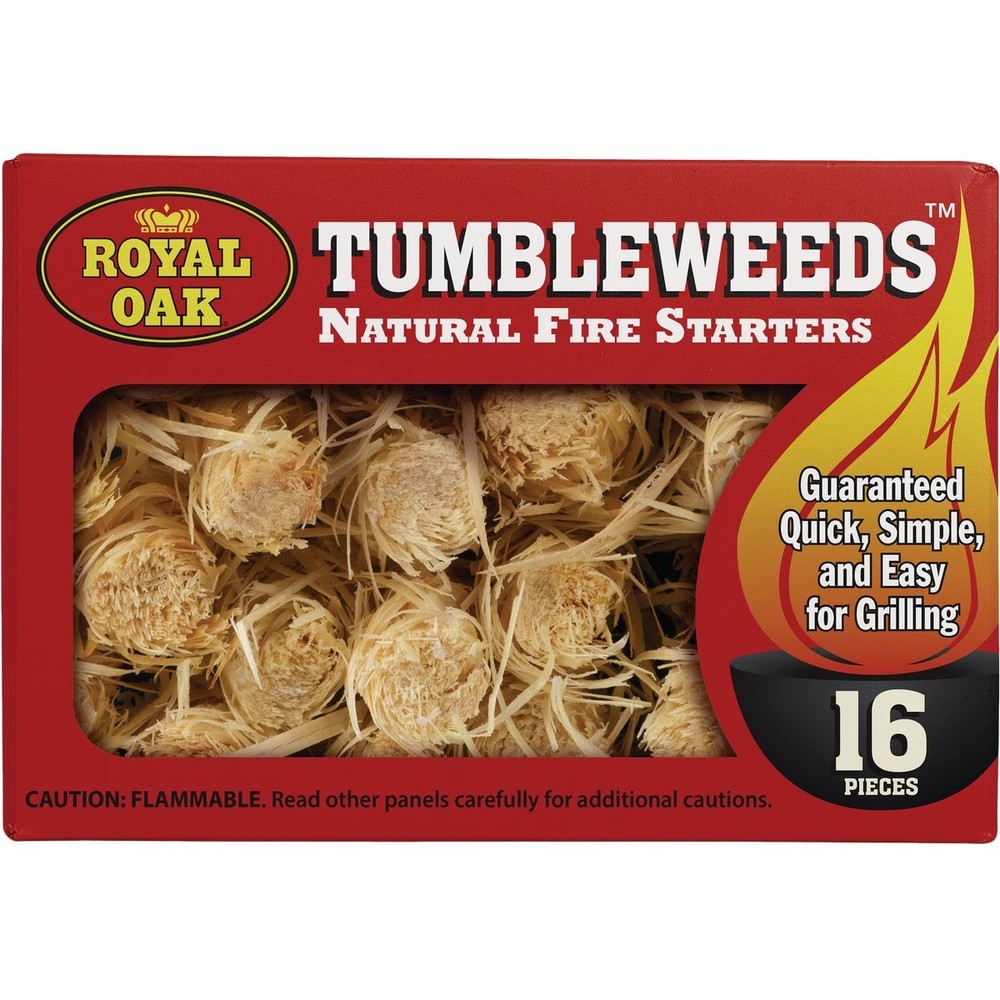 Oak Red Box Tumbleweeds All Natural Odorless Fire Starter (16-Pack) OAK