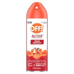 2 ~ OFF! Active Insect Repellent l Liquid Sweat Resistant Repels Mosquitoes 6 oz