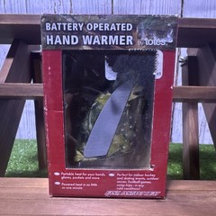 totes Battery Operated Electric Hand Warmer – Camouflage Color New In Box