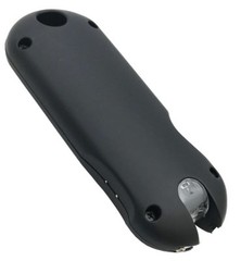 SMART POLICE MINI Stun Gun Flashlight QUICK RELEASE battery meter RECHARGEABLE