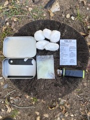 Fire Starting Kit🔥 (Pocket Size) Be Ready Anywhere Hiking, Camping, Survival.