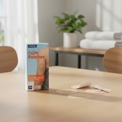 Freestyle Libre 3/Libre 3 Plus Sensor Covers, Non-Adhesive Center, Acrylic Press