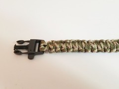 L3 Technologies Paracord Bracelet 9 Inches Green Camouflage