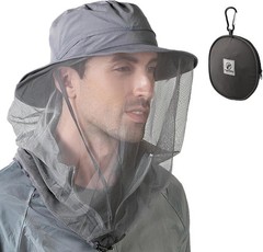 Lightweight Mosquito Net Hat with Neck Flap – Sun Safe & Durable Outdoor Gear