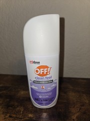 OFF! CLEAN FEEL INSECT REPELLENT – LONG LASTING MOSQUITO PROTECTION, UP TO 8 HRS