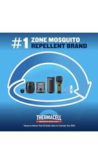 Thermacell E-ZoneGuard Patio Rechargeable Mosquito Repellent 2-Pack 20ft 24hr