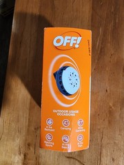 OFF! Clip-On Mosquito Fan Circulated Repellent Starter Kit Circular Design