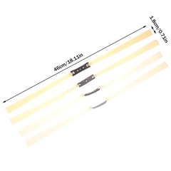 4Pcs 1/1.2/1.2/2mm Shooting Rubber Bands Hunting Slingshot Flat Rubber Bands