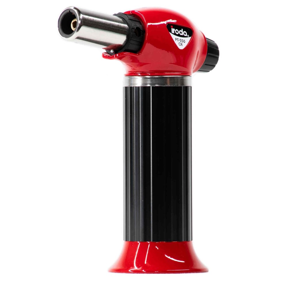 Iroda PT-550CR PRO-TORCH Cordless Butane Torch «Red» – High Output Flame