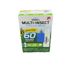 New Multi-Insect Thermacell Mosquito Repellent Refills Value Pack 60 Hours
