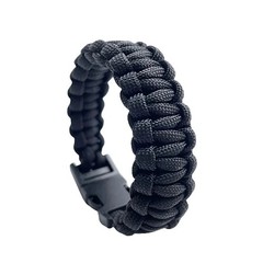 Outdoor Paracord Survival Bracelet Adjustable Emergency Camping EDC Rope