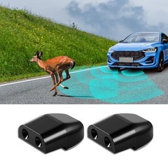 2PCS Deer Whistles for Car, Automotive Deer Warning Whistle Devices with