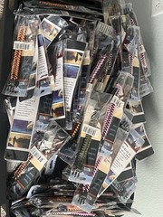 Survival Bracelet Small Military Grade Nylon Paracord 10ft multicolor 4 Pack New