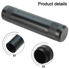 Portable Capsule Holder Bottle for Fishing Gear and Small Items Storage