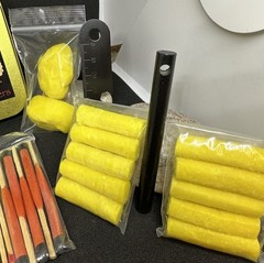 Fire Starting Kit Ferro Rod Prepper SHTF Fat Wood Fire Plugs Bug Out Bag Hiking