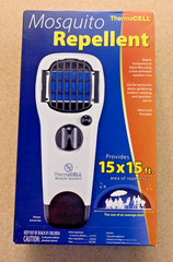 Thermacell Mosquito repellent wand w/1 box 4 refills 12 mats