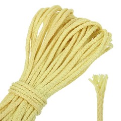 Yellow 750lb 2.3mm Diameter 50Ft Fishing Line Wind Chime String Kite Line